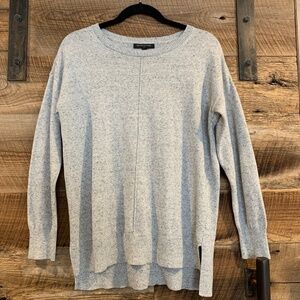 GUC - Banana Republic Factory - Boatneck Sweater - Heather Grey - Large